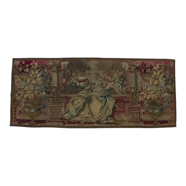 Traditional Antique 17th Century Brussels Tapestry For Sale - Image 3 of 9