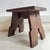 Rustic Oak Stool, 1920s For Sale - Image 4 of 17