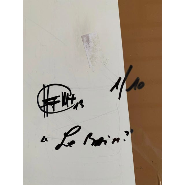 Patrick Chelli, Le bain, 2013, Silver Gelatin Print For Sale - Image 4 of 5