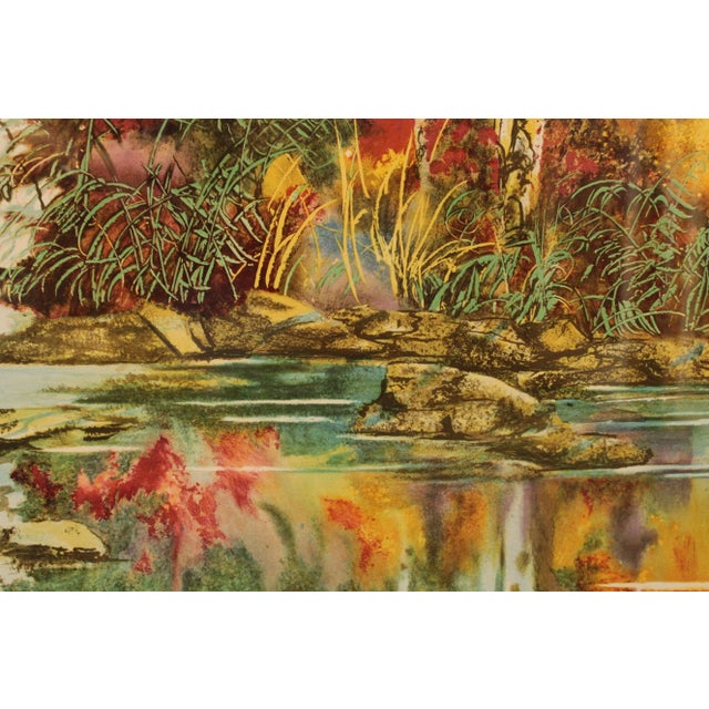 Diane Anderson, 'One Still Moment' Lithograph Print For Sale In Philadelphia - Image 6 of 13