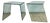 Vintage Van Beek Side Tables, 1980s, Set of 2 For Sale