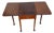 1930 Queen Anne Walnut Drop Leaf Coffee Table. For Sale