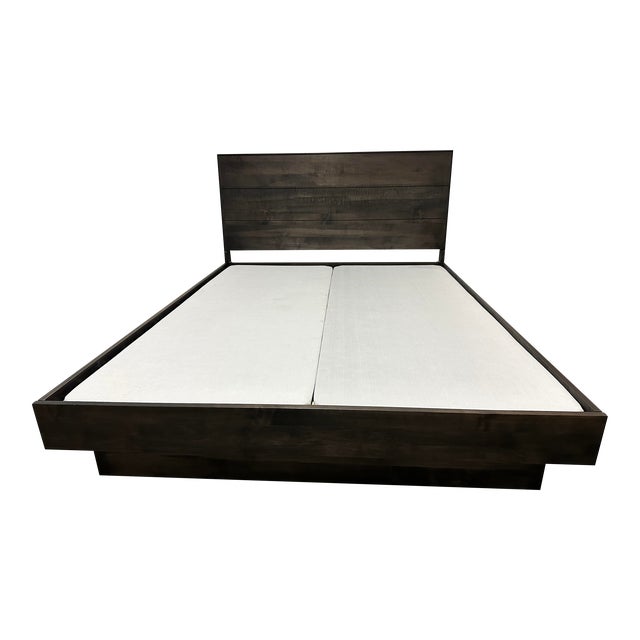 Queen Size Room & Board Hudson Bed Frame Chairish
