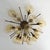Fabio Ltd 21st Century Mezzo Bronze Amber Bubbles Murano Flush Mount by Fabio LTD For Sale - Image 4 of 9