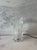 Vintage Crystal Tulip Torchiere Style Table Lamp For Sale - Image 4 of 8