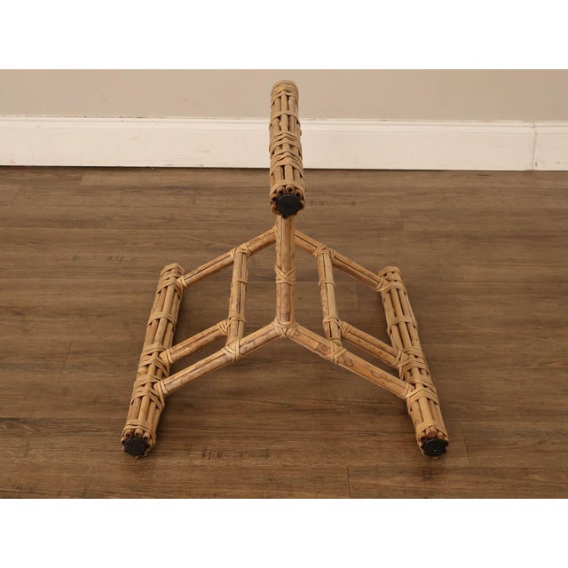 McGuire Bamboo Rattan Table Base For Sale - Image 17 of 17