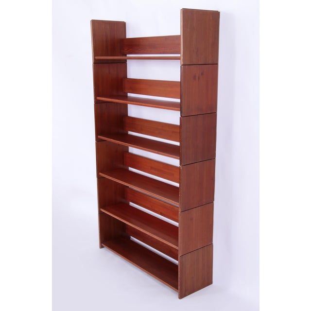 Bookcase by Ilmari Tapiovaara for Laukaan Puu, Finland, 1955, Set of 6 For Sale - Image 3 of 12