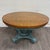 Antique 48 Inch Tiger Oak Round Pedestal Dining Table For Sale In Kansas City - Image 6 of 12