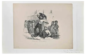 Auguste Raffet, Les Jeans-Jeans, Lithograph, 1850