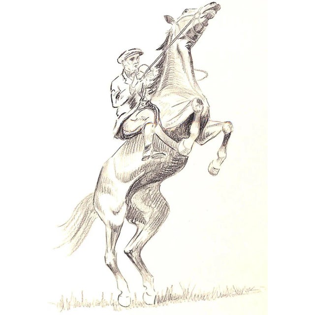 Traditional "Hoofbeats: Drawings and Comments" 1938 Halpin, Warren T. For Sale - Image 3 of 12