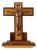 Belgian Crucifix in Oak and Copper, 1920 For Sale
