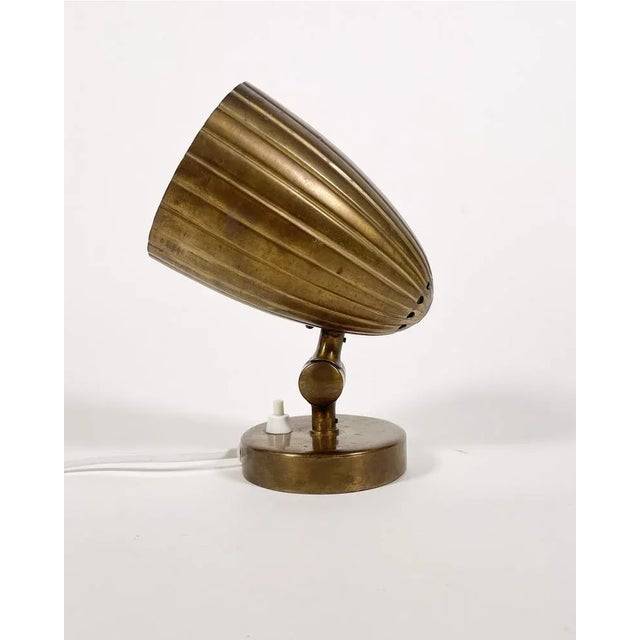 Mid-Century Modern Modern Swedish Wall Lamp by Harald Notini for Böhlmarks Lampfabrik, 1940s For Sale - Image 3 of 11