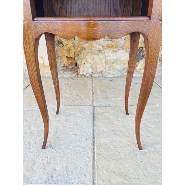 French Louis XV Style Nightstands, 1950s, Set of 2 For Sale - Image 15 of 18