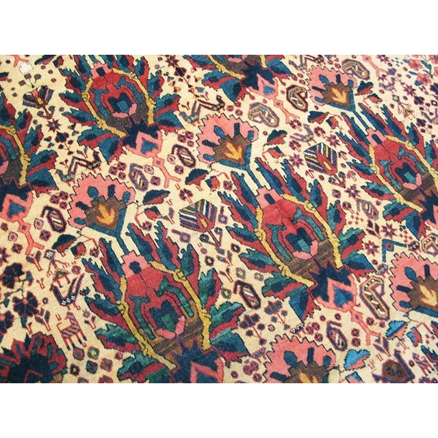 Textile Late 19th Century S.E. Persian Afshar Carpet ( 5'2" x 6'7" - 157 x 201 ) For Sale - Image 7 of 8
