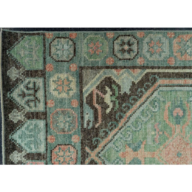 Turkish Oushak Rug 2'10" x 20' #20080 For Sale - Image 4 of 8