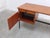 Vintage Freestanding Writing Desk in Teak and Black Metal by Pierre Guariche, 1960s For Sale - Image 11 of 14