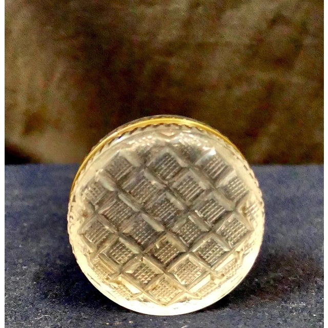 Early 20th Century Early 20th Century Crystal trinket box small For Sale - Image 5 of 10