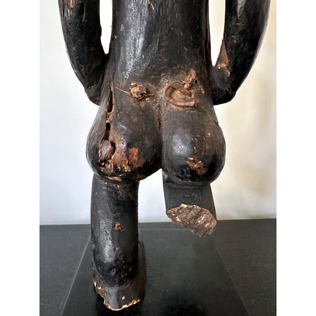 Gabon Punu Ancestor Female Figure on Custom Stand For Sale - Image 14 of 16