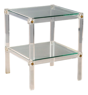 Acrylic Glass Coffee Table, 1980s