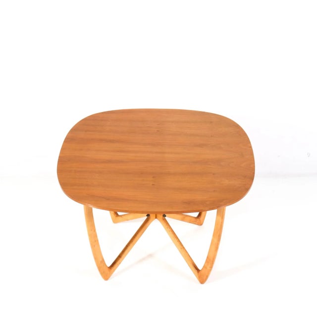 1950s Mid-Century Modern Teak Coffee Table, 1958 For Sale - Image 5 of 9