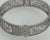 Contemporary Chanel Camellia 18k White Gold Ajoure Bracelet With Diamonds For Sale - Image 3 of 8