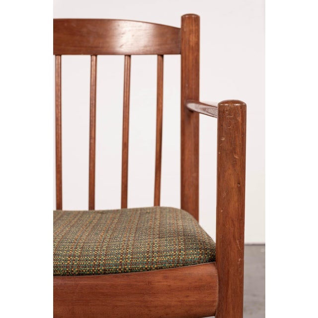 Set 6 Danish Modern Teak Armchairs, Denmark, Circa 1960s For Sale - Image 4 of 7