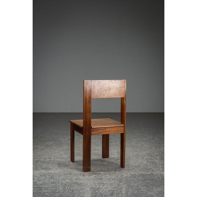 Wood Constructivist Accent Chair from L.O.V. For Sale - Image 7 of 13
