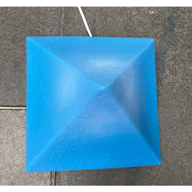 Postmodern Pyramide Shape Floor or Table Lamp from Heico, 1980s For Sale - Image 14 of 18