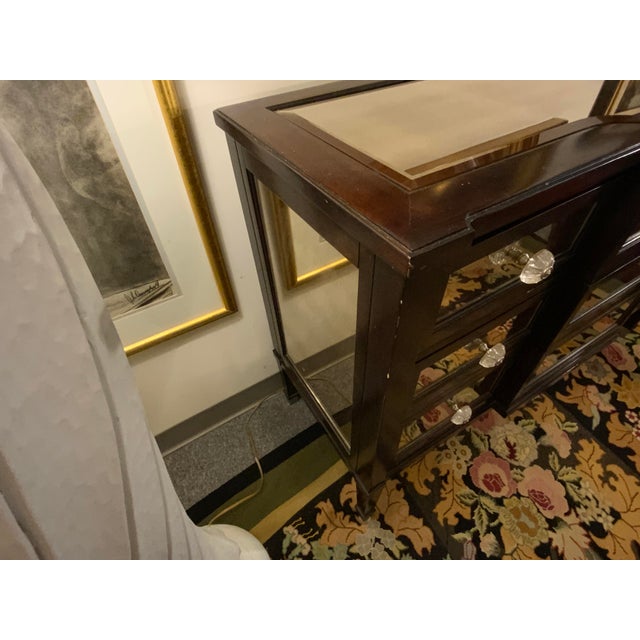 21st Century Bassett Mirrored Chest of Drawers For Sale - Image 10 of 10