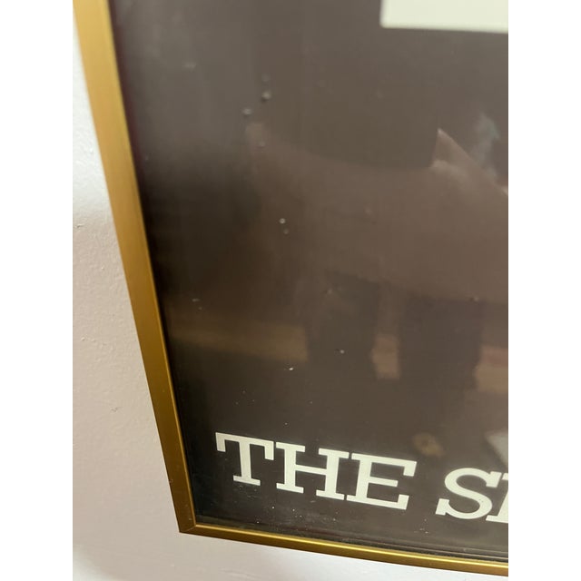 Metal Pete Turner Carnegie Hall 1980s Vintage Ballet Framed Poster Nyc For Sale - Image 7 of 10