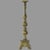 18th Century Brass Prick Stick with Lion Paw Feet For Sale - Image 9 of 9
