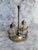 Rare Vintage 1940's Art Nouvoeu Glass & Brass Condiment Serving Set. This piece would compliment barware or the dining...
