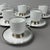 Vintage Porcelain Tea Set, Set of 6 For Sale - Image 4 of 12