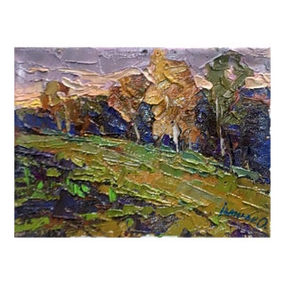 Oil Painting Autumn Is Cold Kalenyuk Alex For Sale
