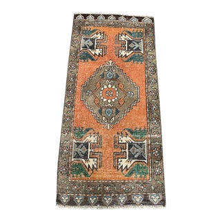 Turkish Yastik Rug 1'7" x 3'4" For Sale