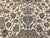 Vintage Exceptionally Fine Persian Nain Area Rug, Hand-Knotted Wool & Silk, Floral Pattern, 7x11, Ivory & Blue For Sale - Image 17 of 18