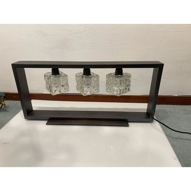 Brutalist Vintage Brutalist Table Lamp, 1970s For Sale - Image 3 of 10