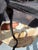 Vintage Italian Papier-Mâché Feathered Venetian Masquerade Mask For Sale - Image 4 of 6