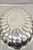 Silver Vintage Regency Style Silver Plated Scalloped Oval Serving Platter Fruit Bowl For Sale - Image 8 of 9