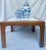 Mid 20th Century 1970s Coastal Chic Walnut and White Ceramic Tile Square Side Coffee Table For Sale - Image 5 of 11