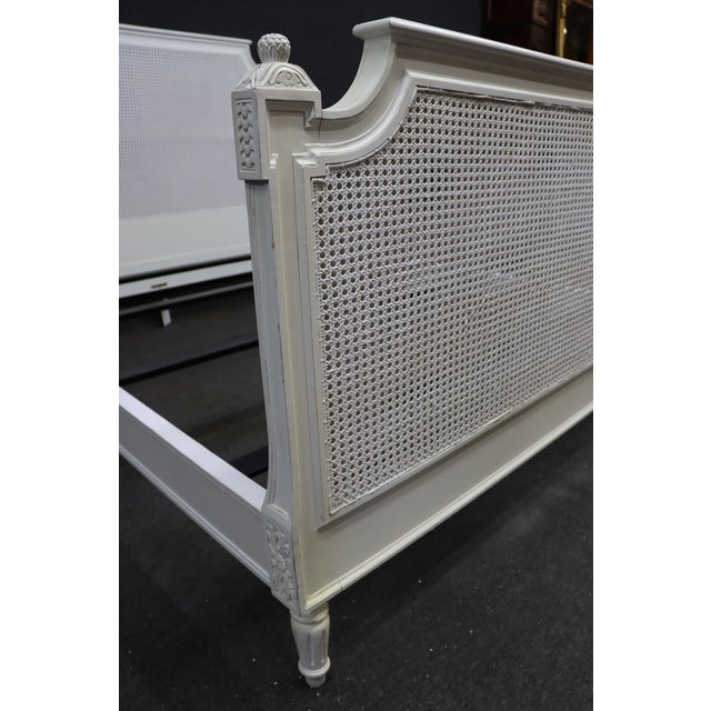 Ethan Allen French Provincial Cane Queen Bed For Sale In Philadelphia - Image 6 of 18