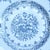 17th Century Late Ming Chinese Blue and White Porcelain Dish For Sale - Image 4 of 6