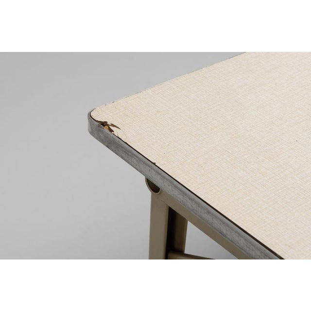 Revolt Folding Table by Friso Kramer for Ahrend De Cirkel, 1955 For Sale - Image 15 of 18