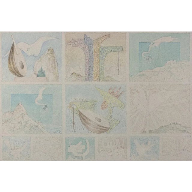 Microworlds (Original Title: Micromondi) is and original Contemporary artwork realized in the 1950s by the italian...