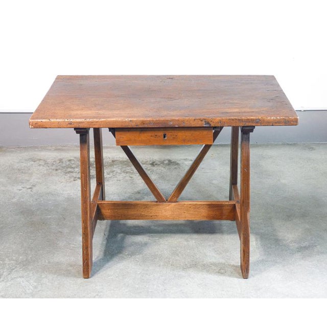 Walnut Desk and Chair, 1700s, Set of 2 For Sale - Image 4 of 18