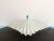 Metal Opalescent Fluted Glass Shell Flush Light For Sale - Image 7 of 18