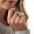 1930s 1930s Art Deco Gia 2.60 Carat No Heat Sapphire Diamond Platinum Filigree Ring, Size 5.25 For Sale - Image 5 of 8