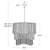 Nimes Drum Chandelier, Natural For Sale - Image 4 of 5