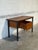 Teak Desk With Single Floating Drawer and Black Metal Frame Danish Mid-Century Modern 1970s For Sale - Image 4 of 12