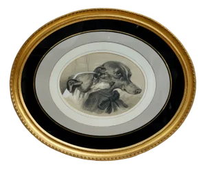 Joseph Witham, Drawing, 19th-Century, Pencil, Framed
